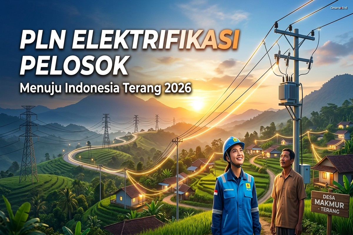 PLN Elektrifikasi Pelosok - Menuju Indonesia Terang 2026
