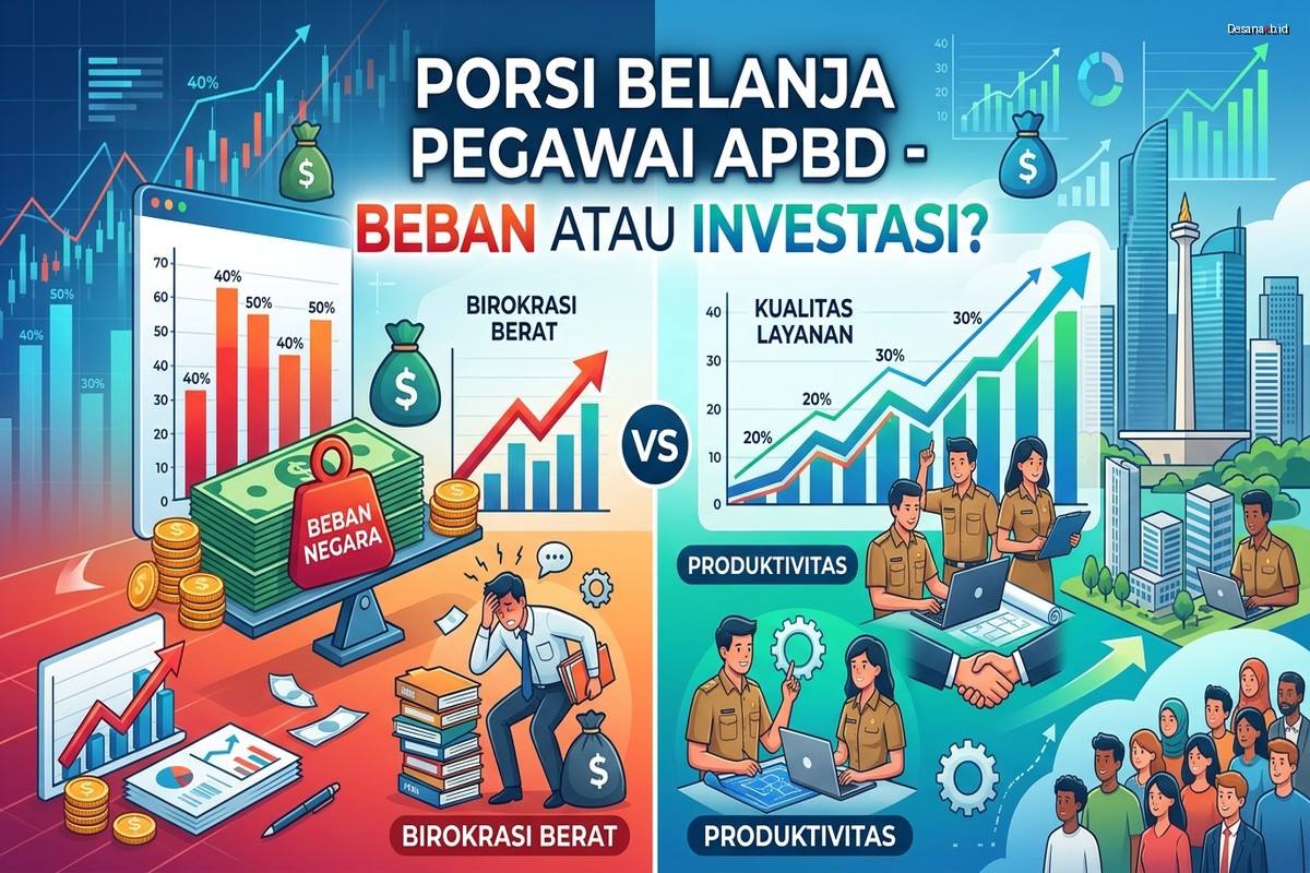 Porsi Belanja Pegawai APBD - Beban atau Investasi?