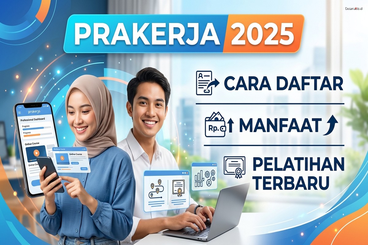 Prakerja 2025 – Cara Daftar, Manfaat, dan Pelatihan Terbaru