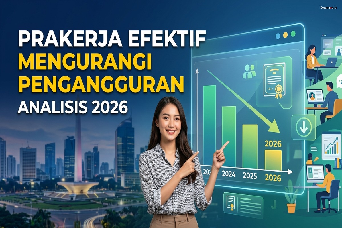 Prakerja Efektif Mengurangi Pengangguran - Analisis 2026
