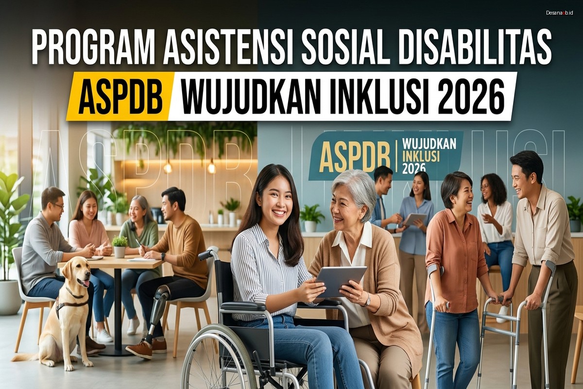 Program Asistensi Sosial Disabilitas: ASPDB Wujudkan Inklusi 2026