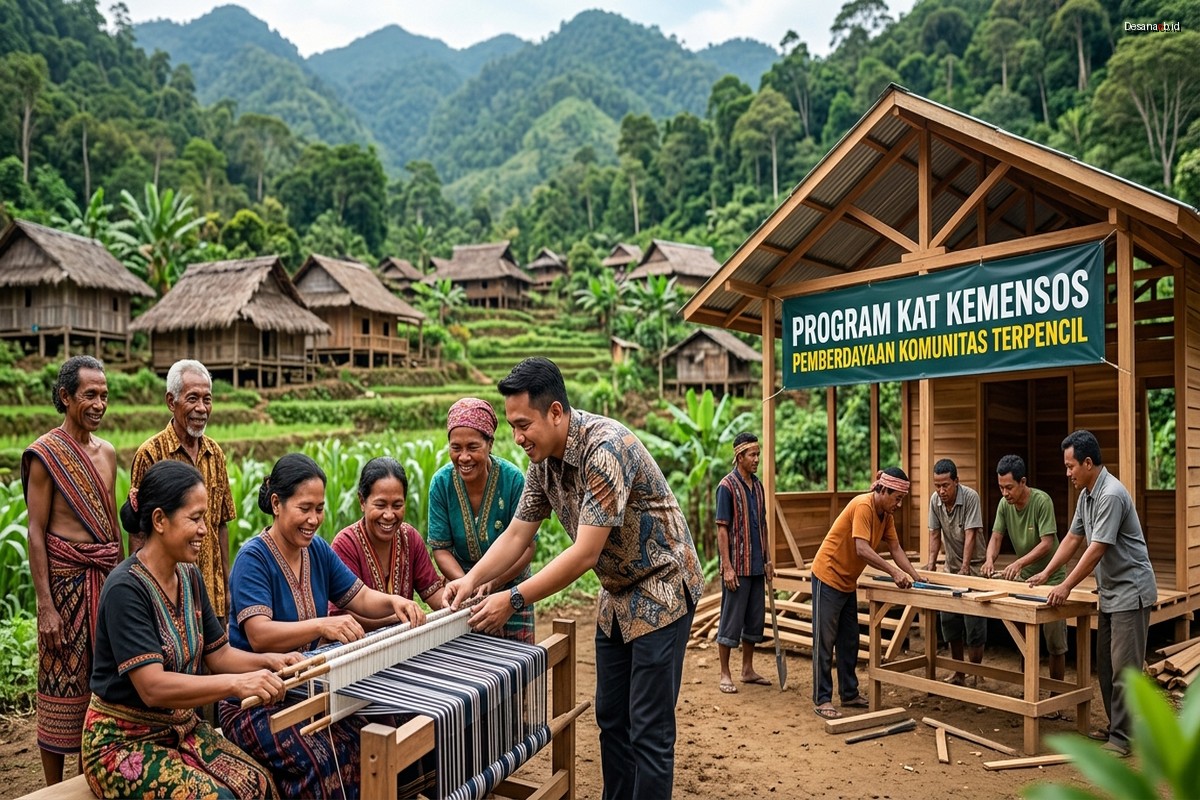 Program KAT Kemensos – Memberdayakan Komunitas Terpencil