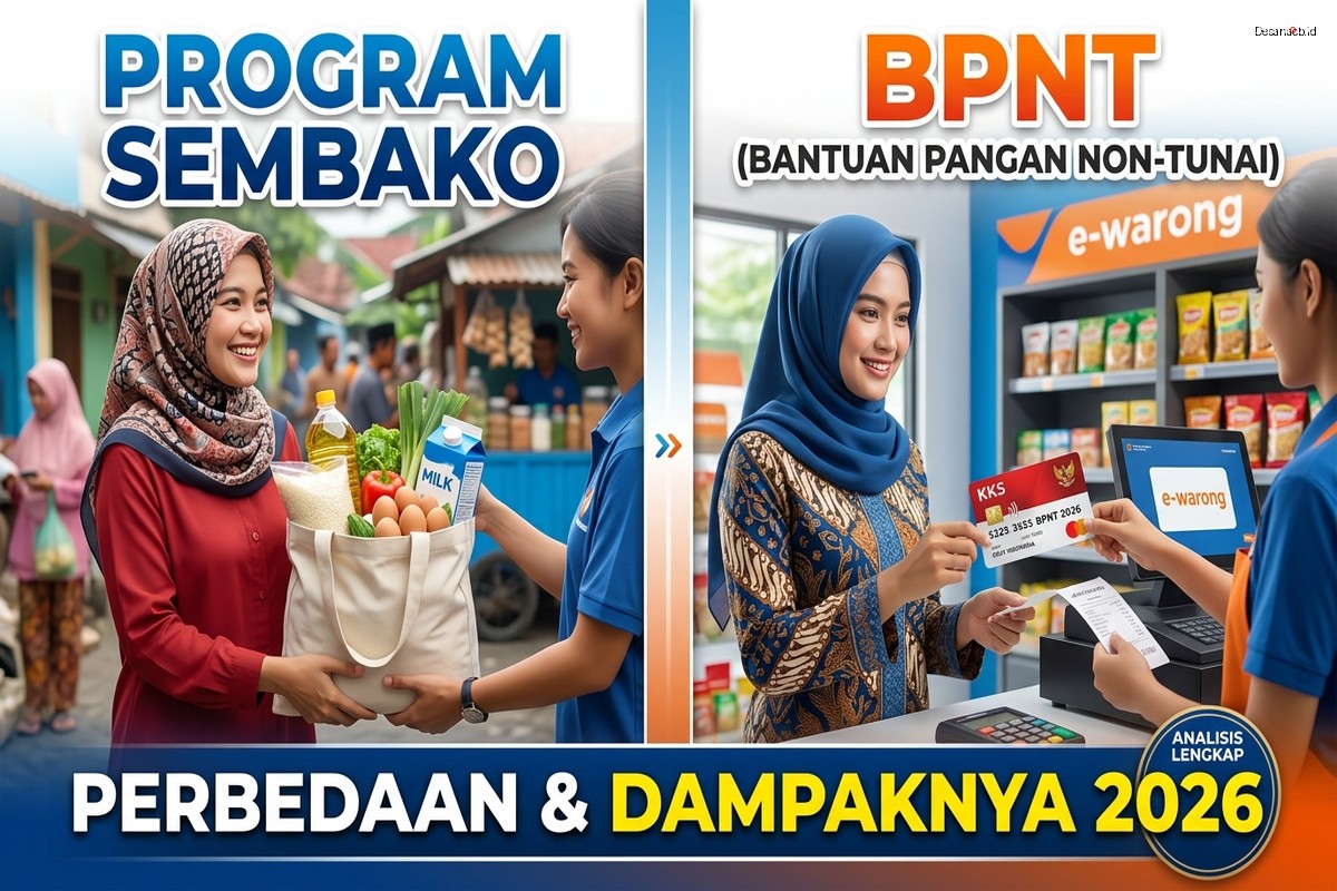 Program Sembako vs BPNT: Perbedaan dan Dampaknya 2026