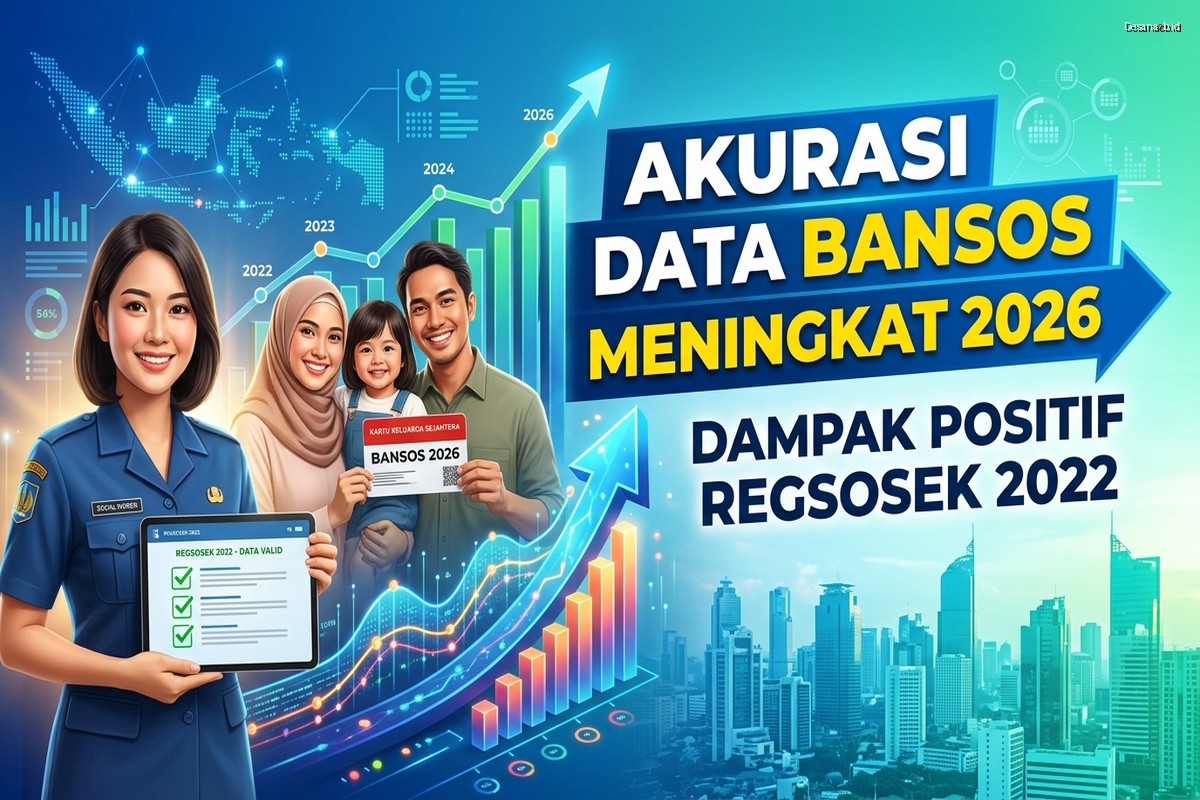 Regsosek 2022 – Akurasi Data Bansos Meningkat 2026