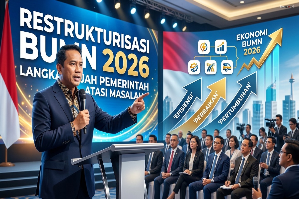 Restrukturisasi BUMN 2026 – Langkah Pemerintah Atasi Masalah
