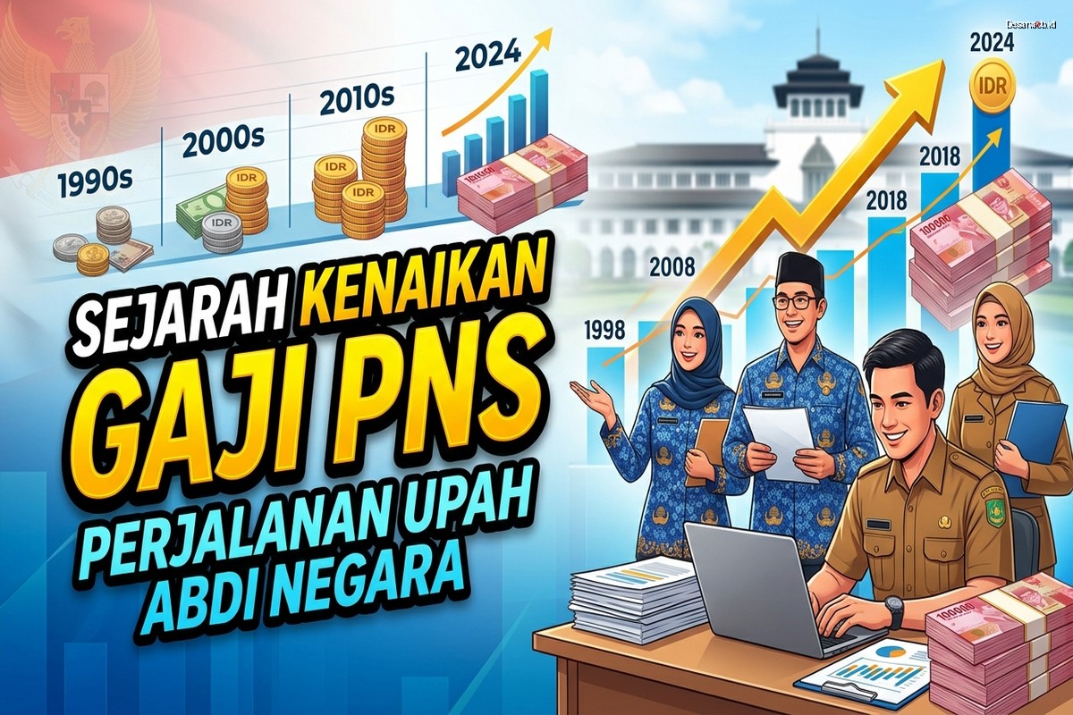 Sejarah Kenaikan Gaji PNS: Perjalanan Upah Abdi Negara