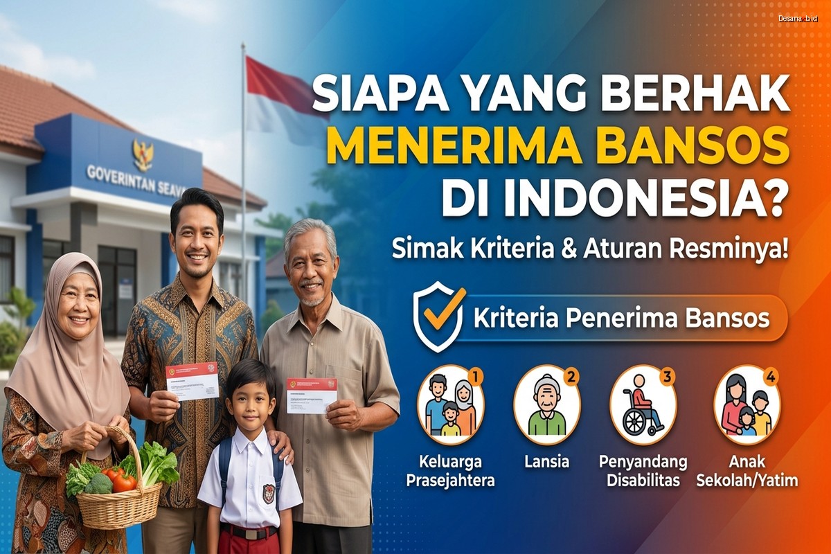 Siapa yang Berhak Menerima Bansos di Indonesia?