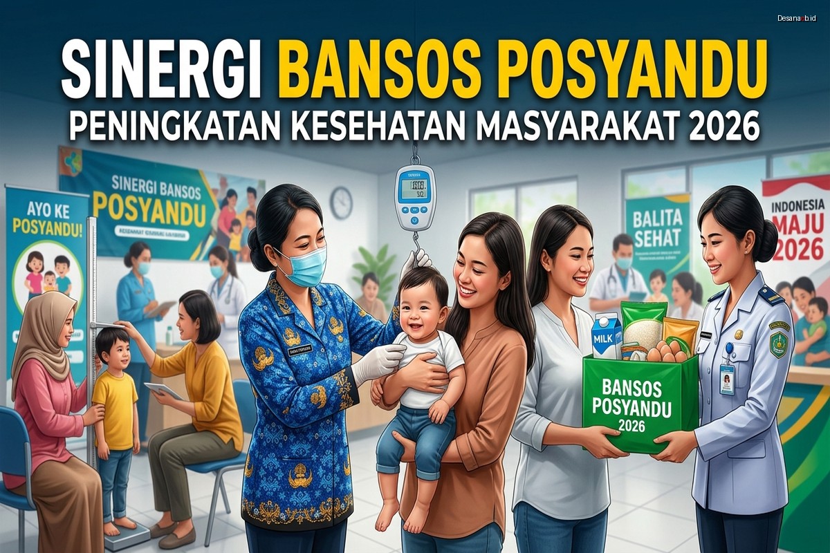 Sinergi Bansos Posyandu – Peningkatan Kesehatan Masyarakat 2026