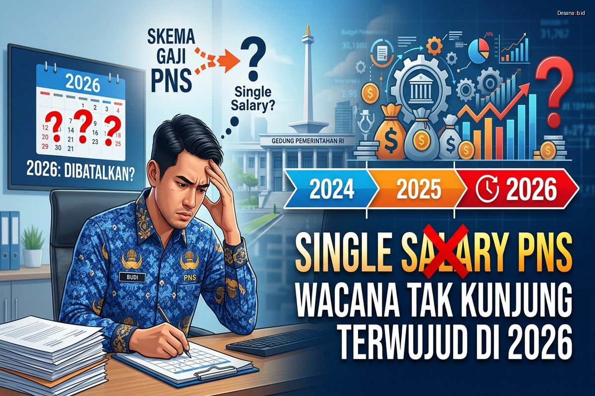 Single Salary PNS: Wacana Tak Kunjung Terwujud di 2026