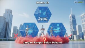 Ilustrasi Sistem 3x Formasi SKB CPNS 2026: Jangan Sampai Salah Paham!
