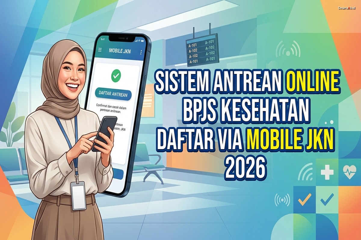 Sistem Antrean Online BPJS – Daftar via Mobile JKN 2026