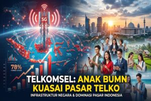 Telkomsel: Anak BUMN yang Kuasai Pasar Telekomunikasi