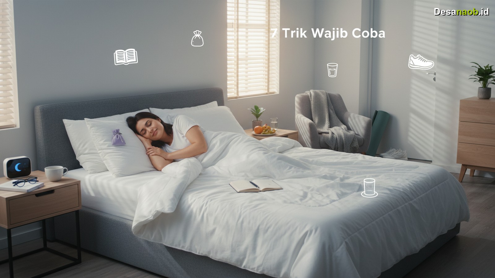 Ilustrasi Tidur Nyenyak Sebelum Tes CPNS: 7 Trik Wajib Coba 2026!