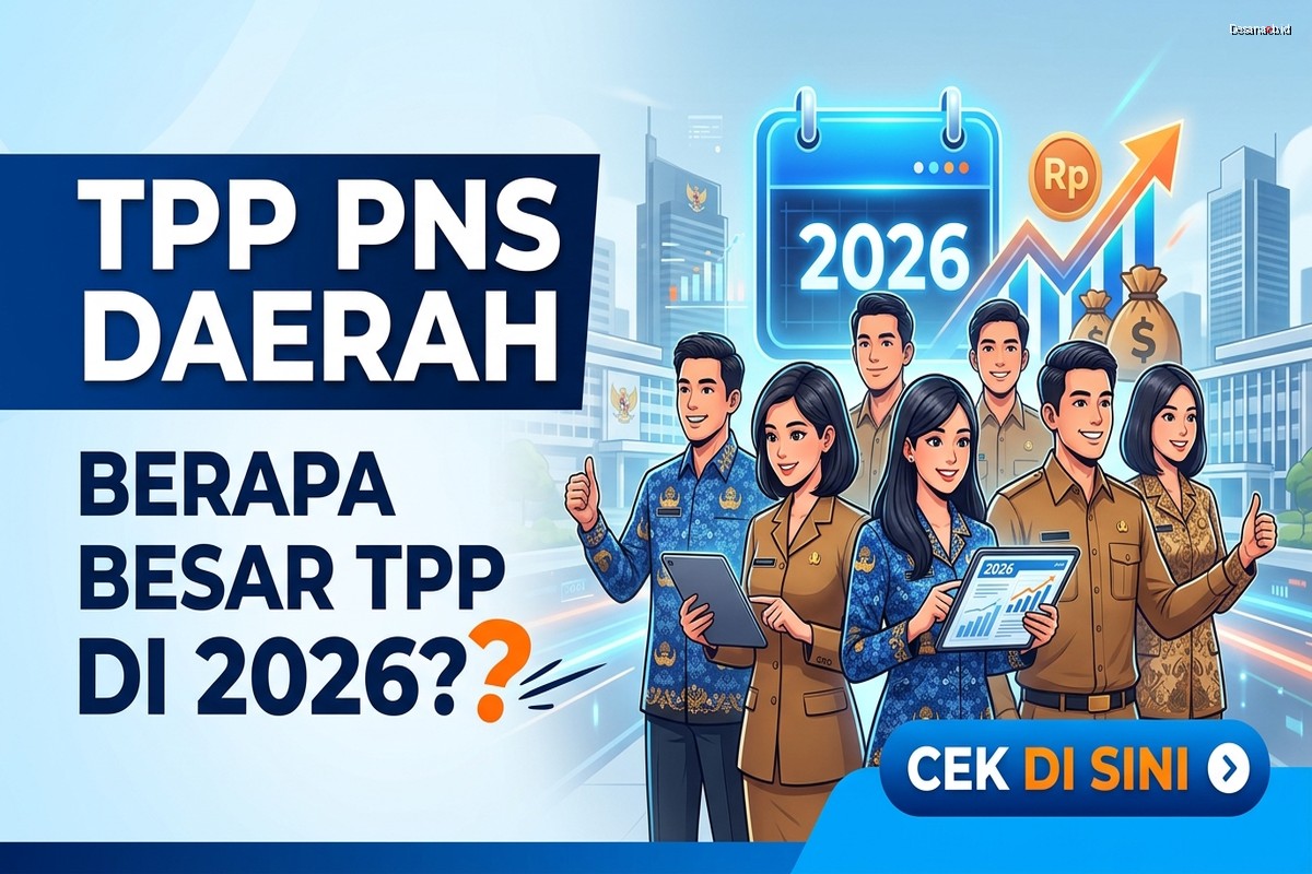 TPP PNS Daerah - Berapa Besar TPP di 2026? Cek Di Sini