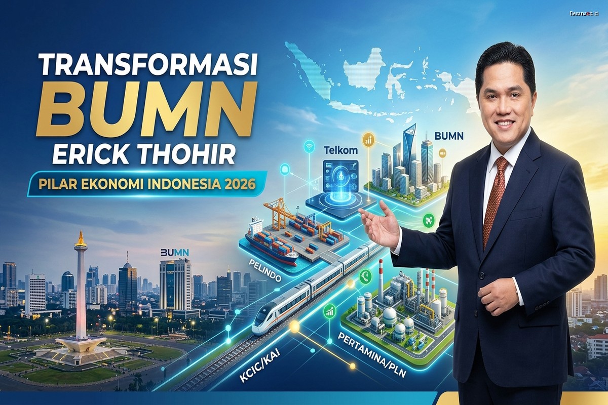 Transformasi BUMN Erick Thohir - Pilar Ekonomi Indonesia 2026