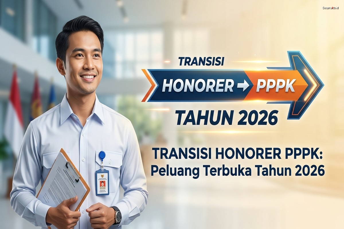 Transisi Honorer PPPK: Peluang Terbuka Tahun 2026
