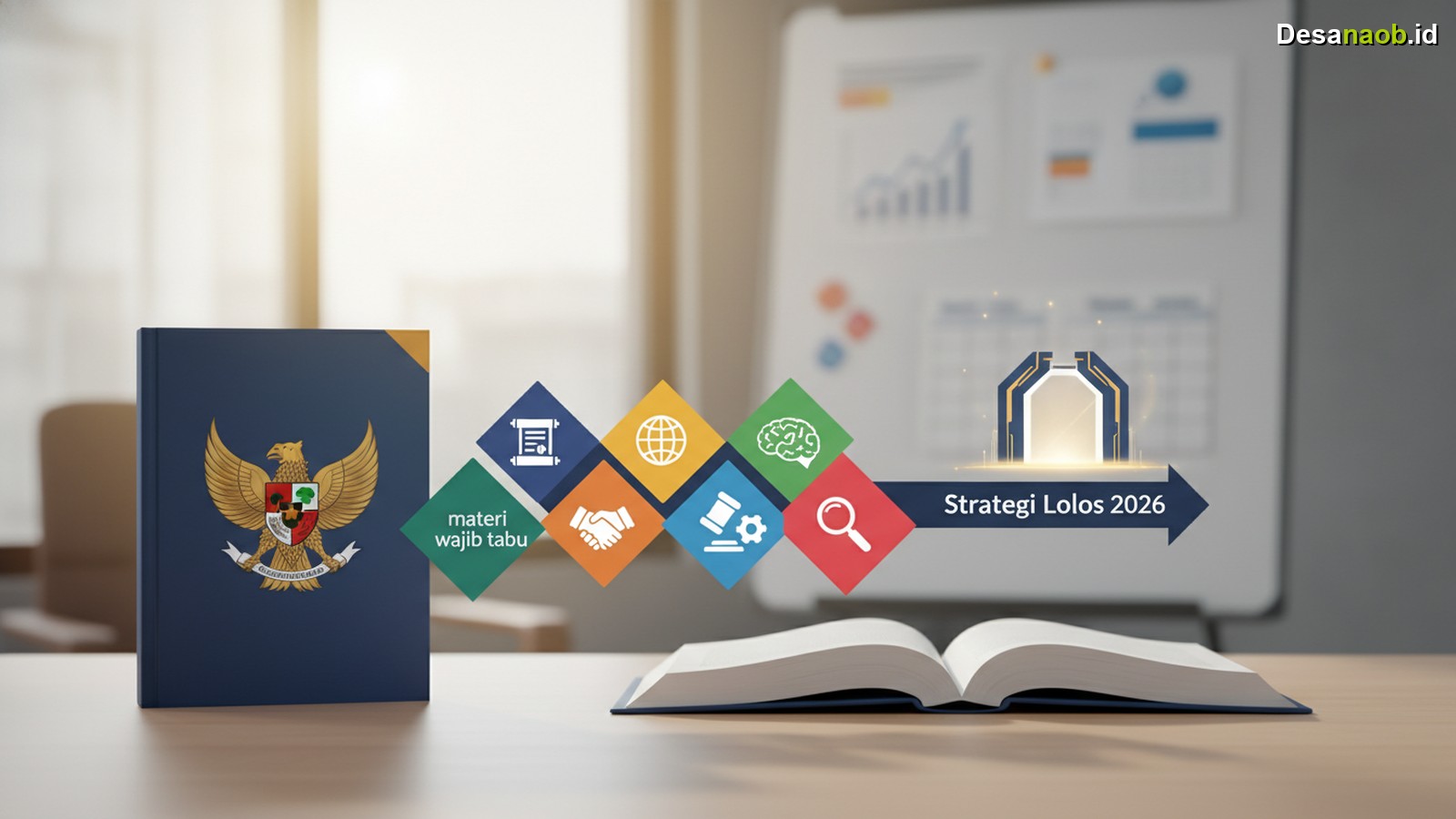 Ilustrasi UUD 1945 TWK CPNS: 7 Materi Wajib Tahu, Strategi Lolos 2026!